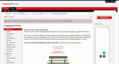 Desktop Screenshot of databaseprimer.com